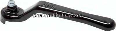 Kombigriff-schwarz, Größe 7, Standard (Aluminium lackiert)