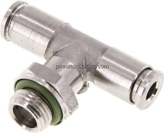 T-Steckanschluss G 1/8"-4mm, IQS-Edelstahl