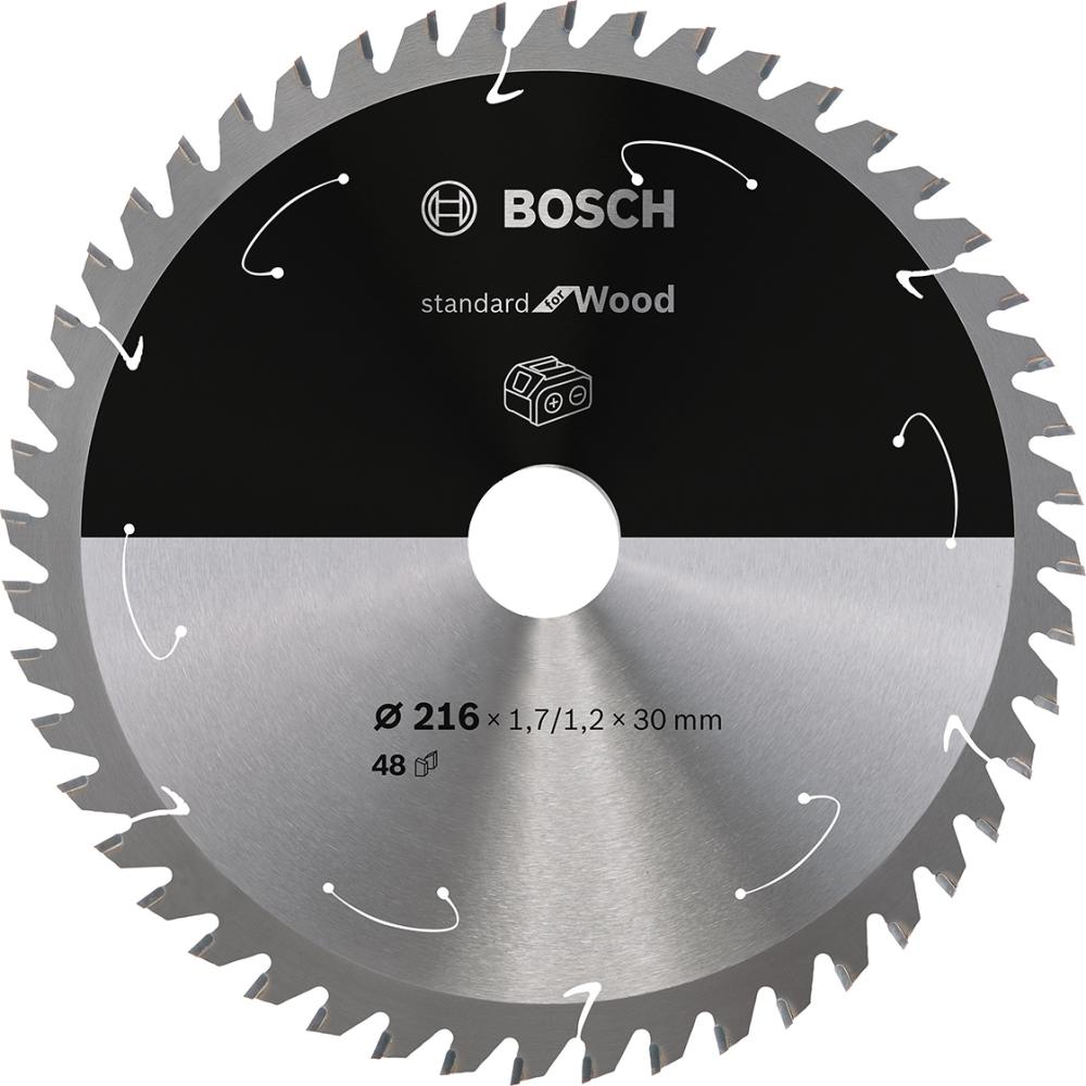 HM-Kreissägeblatt 216x1,7/1,2x30 48Z WZ BosVE à 1 Stück Standard Wood f Akkusägen