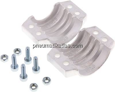 Klemmschalen 47 - 50mm, Aluminium, EN14420-3 (DIN2817) Klemmschalen 47 - 50mm, Aluminium, EN14420-3 (DIN2817)