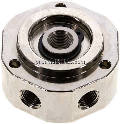 Drehverteiler G 3/8"-6x G 1/8", 6-fach, Standard