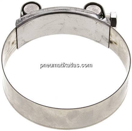 24mm Eco-Gelenkbolzenschelle, 86 - 91mm, 1.4301 (W4) 24mm Eco-Gelenkbolzenschelle, 86 - 91mm, 1.4301 (W4)