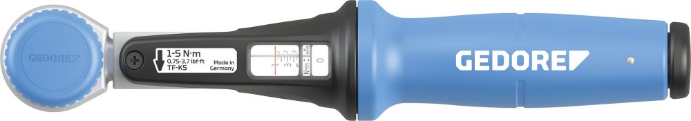 Drehmomentschlüssel TORCOFIX TF-K 1-5 Nm 1/4" Gedore Drehmomentschlüssel TORCOFIX TF-K 1-5 Nm 1/4" Gedore