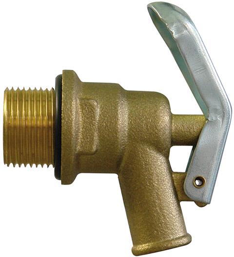 Messinghahn 3/4" für ölhaltige Stoffe