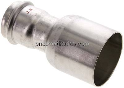 Pressfitting Reduziernippel 54x35mm (außenxinnen)