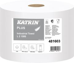 Putzpapier Katrin weiß 26,5x38cm 1500 Blatt 2-l.
