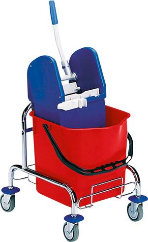 Artikelhauptbild Einfachfahreimer verchromt, 1x25l