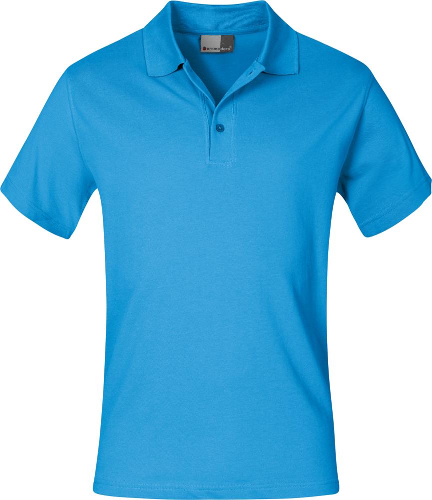 Poloshirt, Gr. 2XL, turquoise