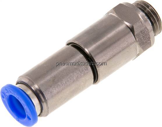 Gerade Schnelldrehverschraubung G 1/4"-8mm, IQS-Standard