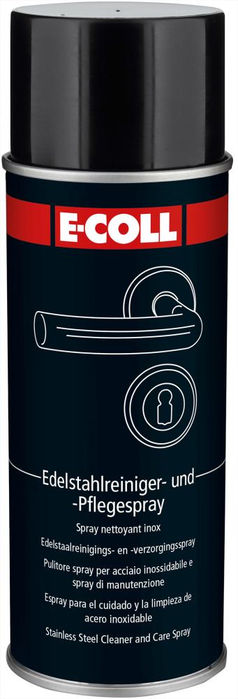 Artikelhauptbild Edelstahlreiniger- und -pflegespray 400ml E-COLL