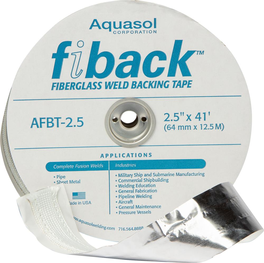 Schweiß-Abdeckband 101,6 mm x 12,5 m mit Glasfasergewebestreifen