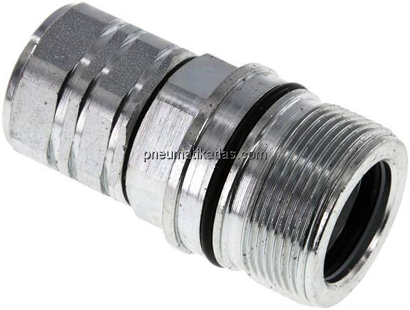 Hydraulik-Schraubkupplung, Muffe Baugr.4, M 22x1,5(IG)
