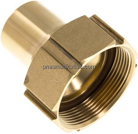 Schlauchtülle, EN14420-5 G 2"-38 (1-1/2")mm, Messing