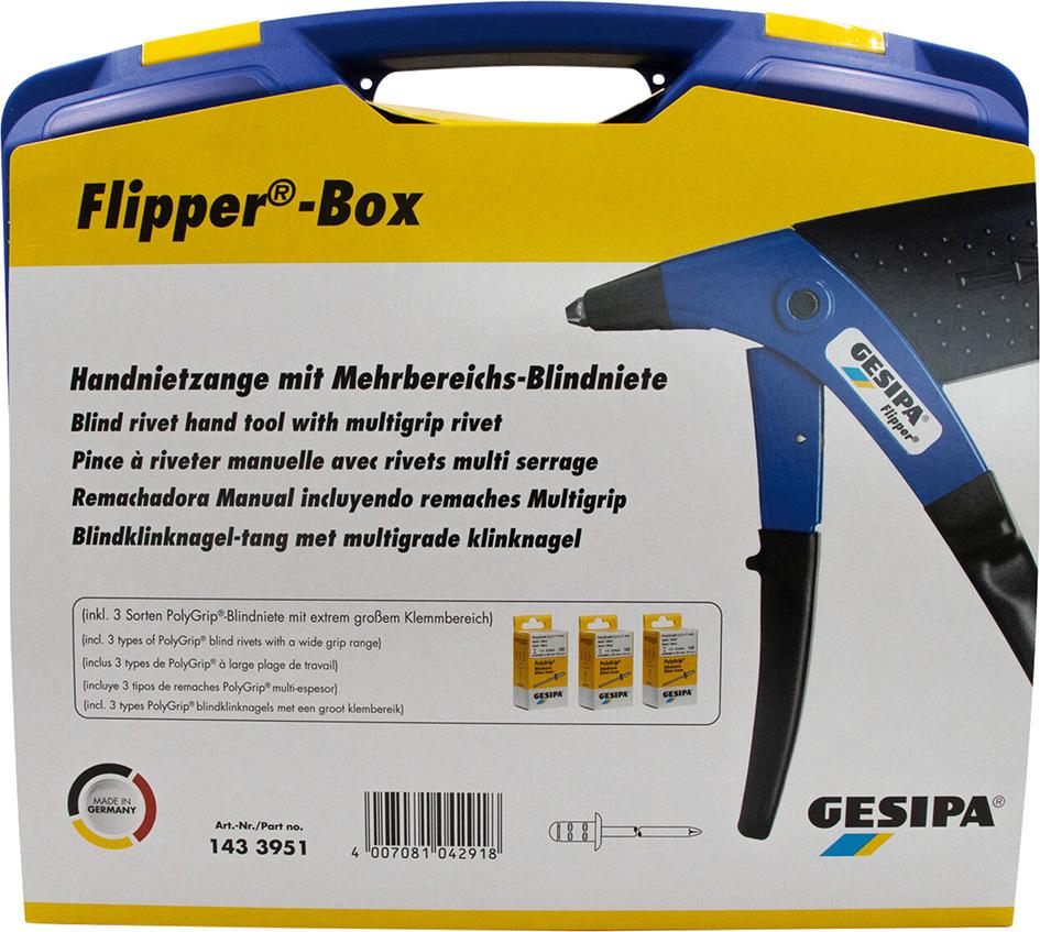 Blindnietzangenbox Flipper Gesipa