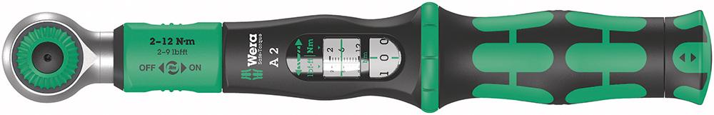 Drehmomentschlüssel Safe-Torque 2-12Nm 1/4" Bitaufnahme Wera Drehmomentschlüssel Safe-Torque 2-12Nm 1/4" Bitaufnahme Wera