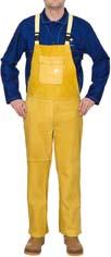 Latzhose Vollleder, Golden Brown Gr. XXXL WELDAS