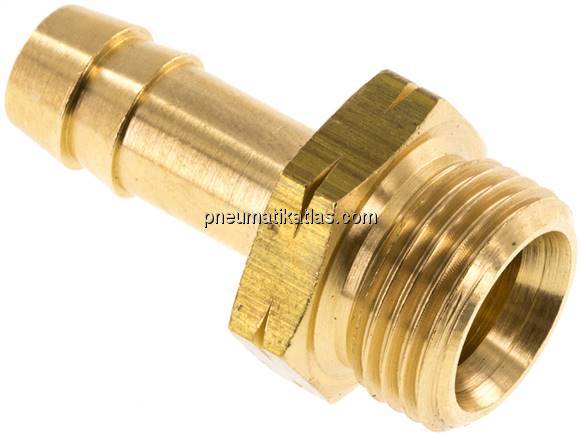Gewindetülle m. Linksgewinde G 3/8" LH-9 (3/8")mm, Messing