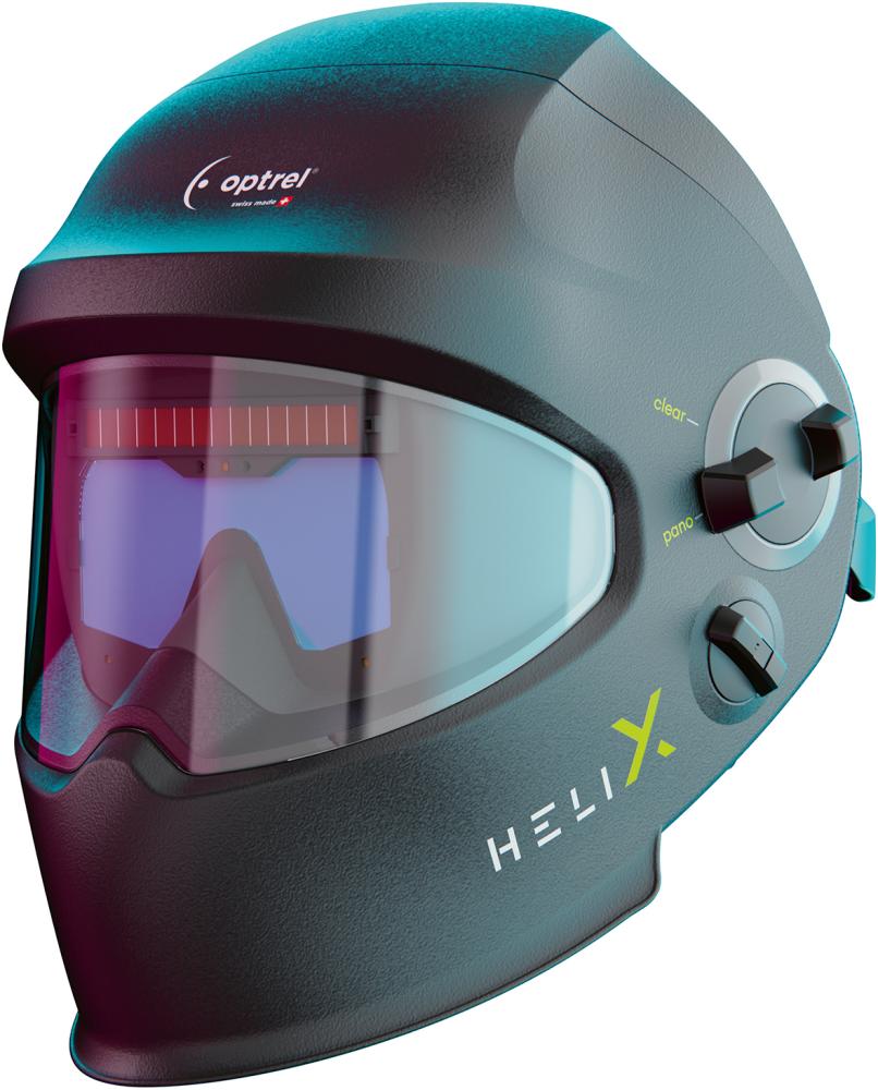 Schweiß-/Schleifhelm HELIX CLT schwarz / slide up Funktion