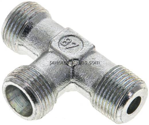 LE-Schneidringverschraubung R 3/8"-10 S (M18x1,5), ohne Mutter & Schneidring, St