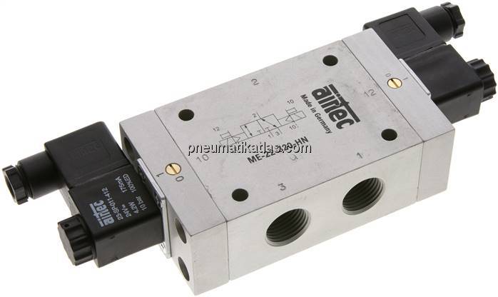 3/2-Wege Magnetimpulsventil mit Fremdluftanschluss, G 1/2"