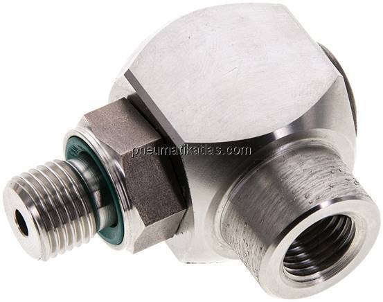 Hochdruck-Winkel-Drehgelenk G 1/4" Edelstahl