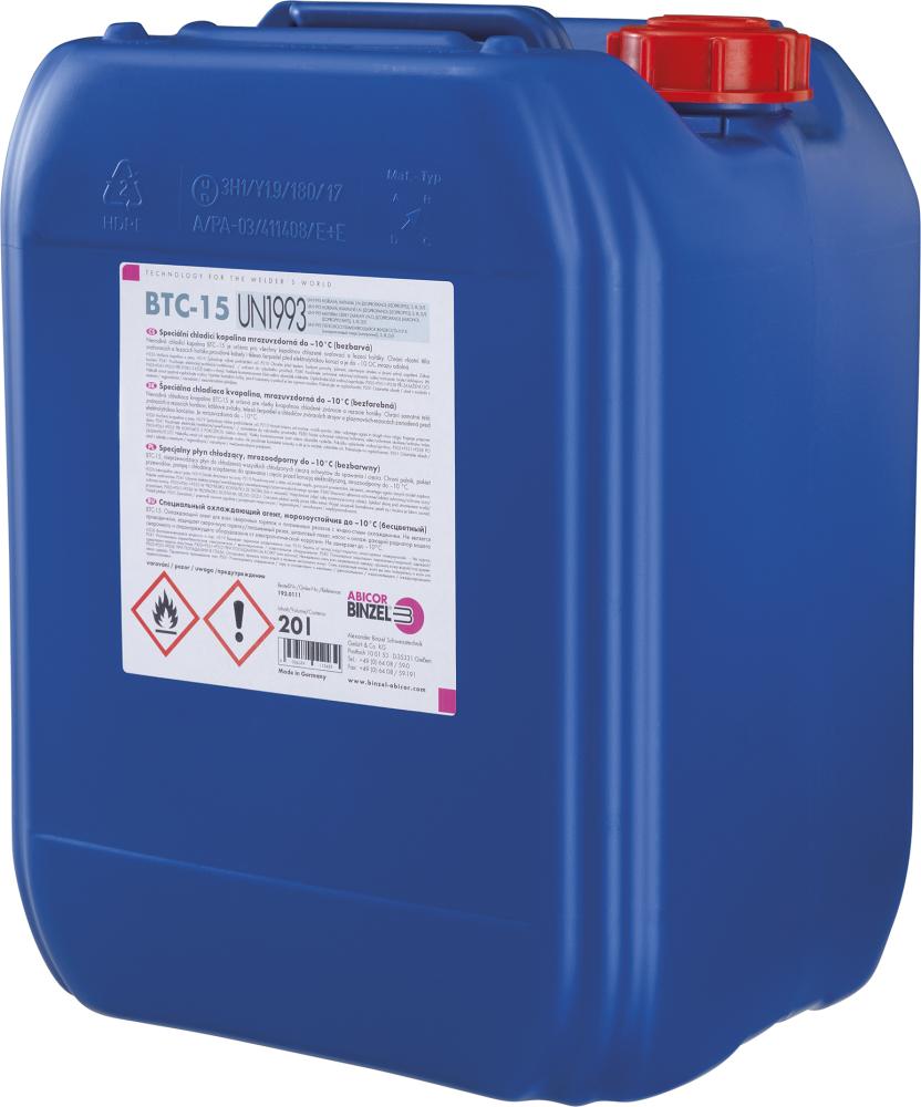 Spezialkühlmittel Btc-15 Kanister 5 L BINZEL Spezialkühlmittel Btc-15 Kanister 5 L BINZEL