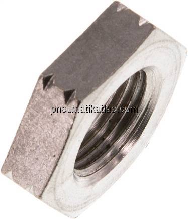 Gegenmutter Rp 3/8", V4A