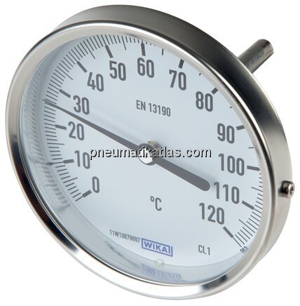 Exemplarische Darstellung: Bimetallthermometer waa