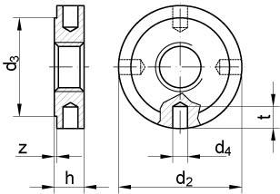DIN 1816 14 H M 80 x 2 Artikelbild