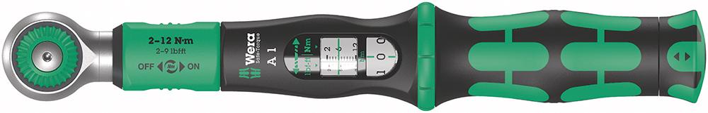 Drehmomentschlüssel Safe-Torque 2-12Nm 1/4" Wera Drehmomentschlüssel Safe-Torque 2-12Nm 1/4" Wera