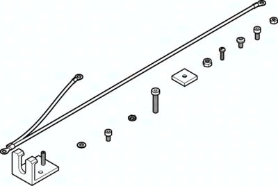 CAFC-X1-BE (572257) Befestigungsbausatz