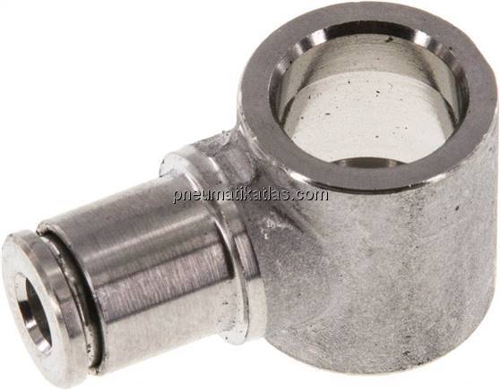 Steckanschluss, L-Ringstück G 1/8"-4mm, IQS-Edelstahl