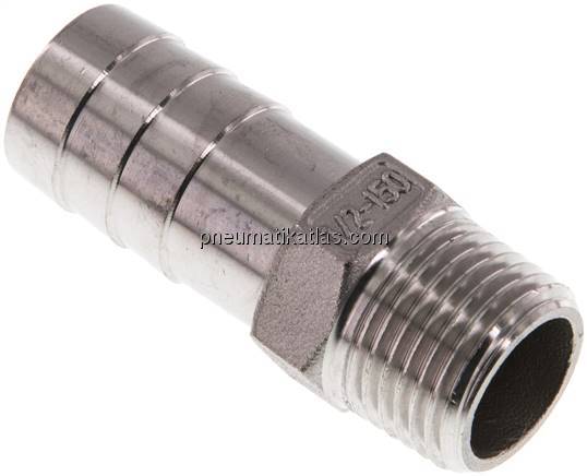 Gewindetülle NPT 1/2"-19 (3/4")mm, 1.4408