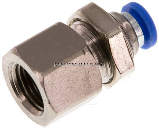 Schott-Steckanschluss mit IG. G 1/8"-4mm, IQS-Standard