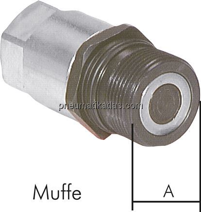Exemplarische Darstellung: Flat-Face Schraubkupplu
