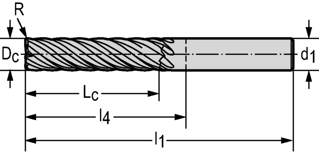 VHM-Eckfräser
