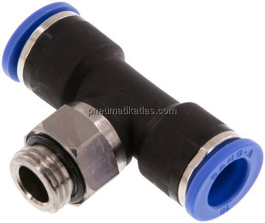 T-Steckanschluss G 1/4"-10mm, IQS-Standard