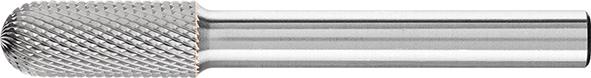 Frässtift HM Walzenrundform 0820 MICRO 6mm 8x20mm Pferd