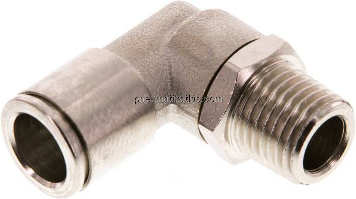 Winkel-Steckanschluss R 1/4"-10mm, IQS-MSV (Hochtemperatur)