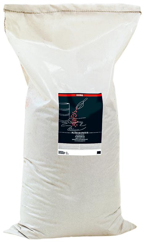 Ölbindemittel, Typ III/R 40L Sack, strassentaugl. E-COLL