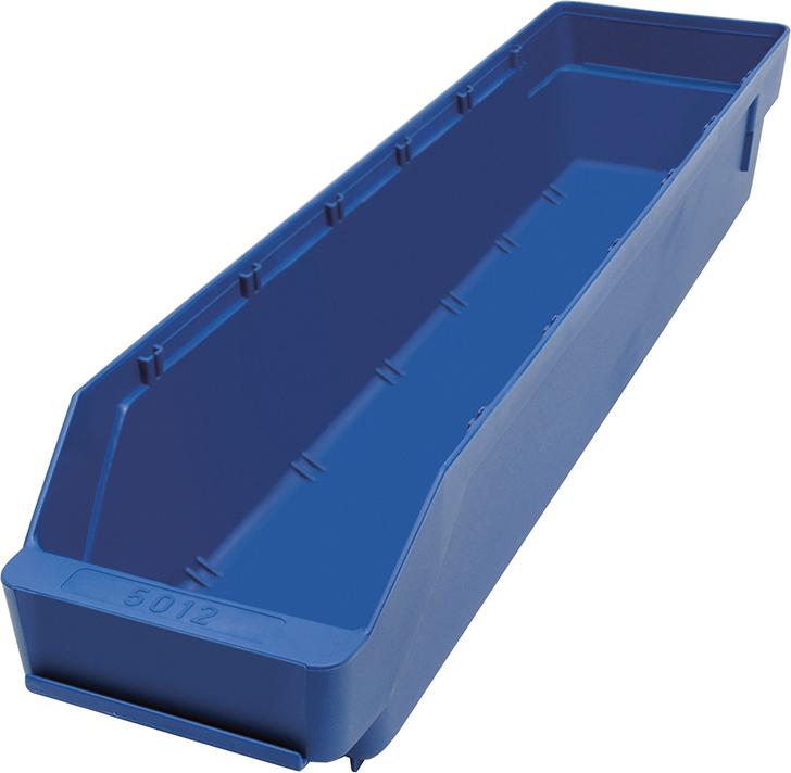 Kleinteilekasten B120xT500xH95 mm blau