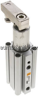 Schwenkspanner / Klemmzylinder Ø 32 mm, Klemmhub 30mm rechtsschwenkend (schwenkt