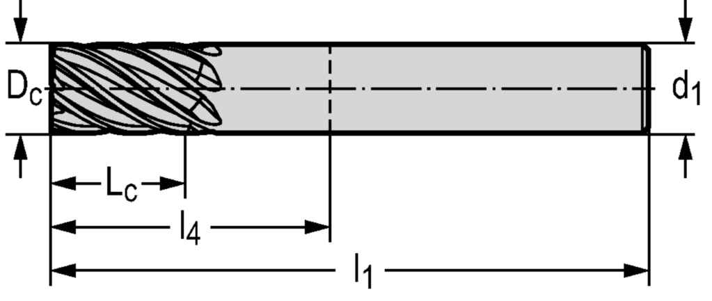 VHM-Eckfräser