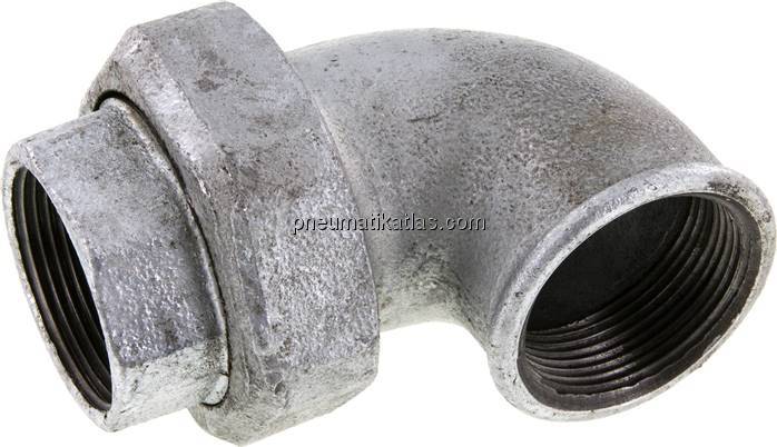 Winkel-Verschraubung konisch dichtend Rp 1-1/2" (IG)