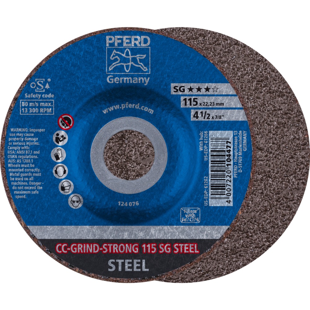 CC-GRIND (inkl. SOLID, FLEX, STRONG) CC-GRIND-STRONG 115 SG STEEL