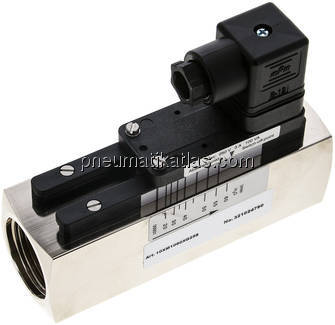 Durchflusswächter G 1", 20 - 60 l/min, Messing vernickelt