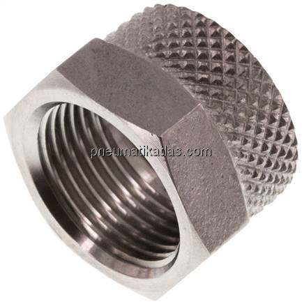 CK-Überwurfmutter 10x8mm(M 14x1), 1.4571