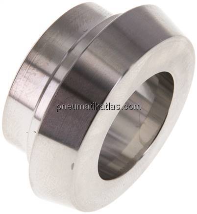 Kegelstutzen (Milchgewinde) 36mm Kegel-26,9mm, 1.4301