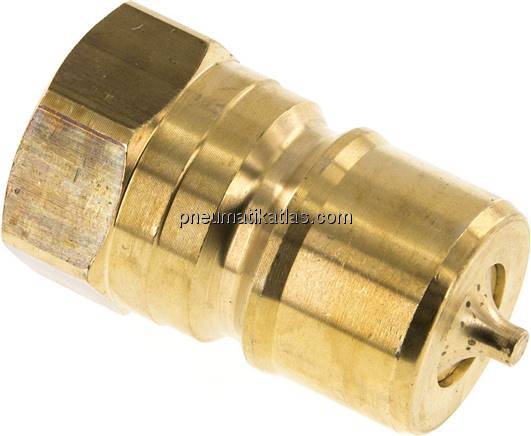 Hydraulikkupplung ISO 7241-1B, Stecker, G 3/4"(IG),Messing