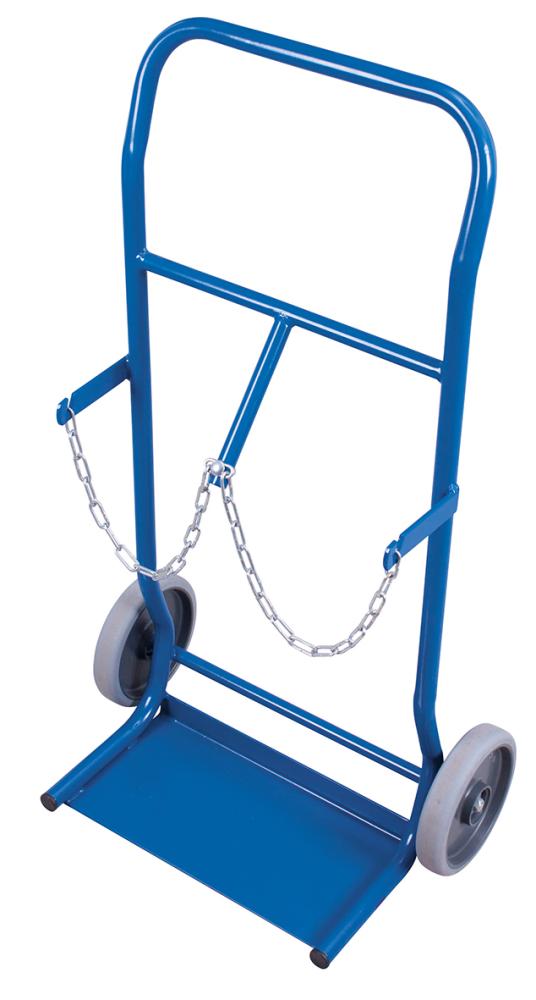 Stahlflaschenkarre 50 kg 2x10 l Gummiräder VarioFit